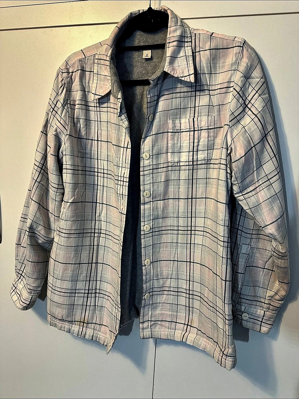 L.L.Bean Women's Fleece-Lined Flannel Shirt, Plaid Button Down